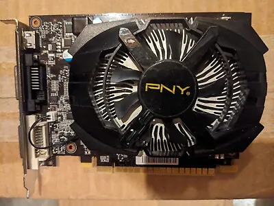 PNY Nvidia GeForce GTX650 2GB GDDR5 PCIe DVI Mini HDMI Graphic Card VCGGTX650XPB • $32