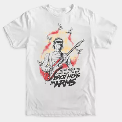 Brothers In Arms Dire Straits Tee Mark KnopflerDavidJohn IllsleyPick Withers • $17.95