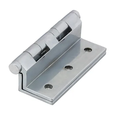 TIMCO Cranked Ball Race Brass Hinges Polished Chrome - 64 X 55 • £18.04