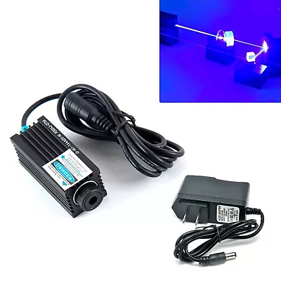 Adjustable 450nm 1000mw 1W Blue Dot Laser Engraving Laser Diode Module 25*60mm • $87.85