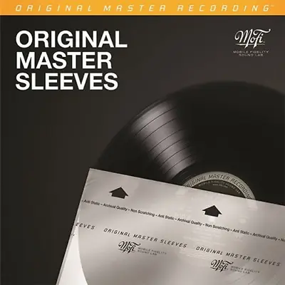 Mobile Fidelity Sound Lab - MOFI 12  Anti Static Vinyl Record Inner Sleeves • £9.99