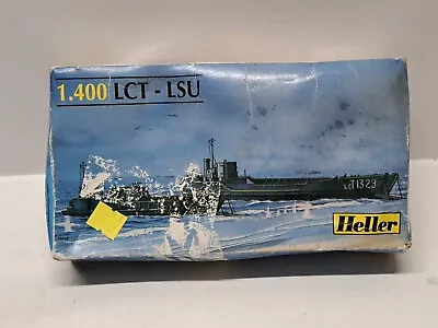 Heller LCT-LSU  Landing Craft Tank Landing Ship Utility Model Ship 1:400  #81001 • $17.74