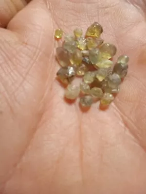 21.5  Cttw Genuine Montana Sapphires Rough Pastel Green Natural Untreated  • $100