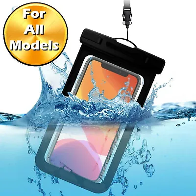 £3.49 • Buy Waterproof Case Underwater Phone Cover Dry Bag Universal Pouch For Smartphones
