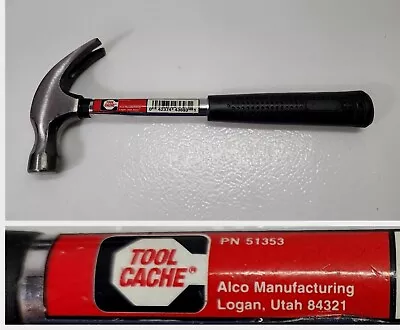 Vtg Rare* Alco Tool Cache Claw Hammer 51353 Full Metal (Nice!) Made In USA • $49.01