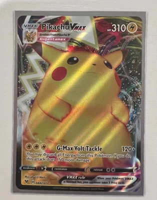 $4.99 • Buy Pikachu VMAX  [Pokemon Card 044/185] *Mint Condition*  With Sleeve