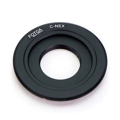$16.79 • Buy Adapter Ring C-Mount Lens To Sony E-Mount Camera NEX A7S A7R II A7 A6500 A6000