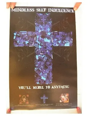 Mindless Self Indulgence Poster You Rebel To Anything A • $12.99