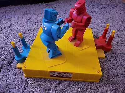 Vintage Original 1966 Marx Rock'em Sock'em Robots WORKS No Rope • $99.99