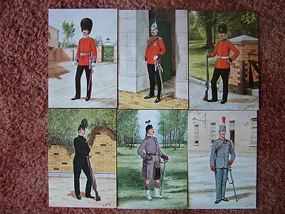 6 Card Set No 1 Military Postcards VOLUNTEER REGIMENTS OF LONDON. Mint Condition • £2.75