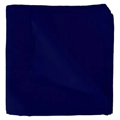 Solid 100% Cotton Unisex Bandana - 4 Pack • $11.19