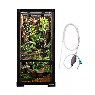 REPTIZOO 15 Gallon Full Glass Reptile Terrarium 12  X 12  X 24  Knock-Down Gl... • $198.73