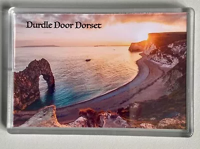 200701F - Durdle Door Dorset - Jumbo Fridge Magnet • £3.99