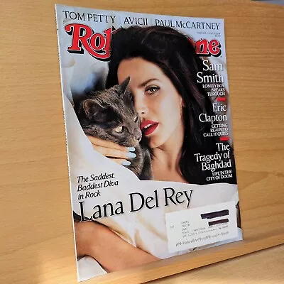 Rolling Stone Magazine Issue 1214 July 31 2014 Lana Del Rey • $37.95