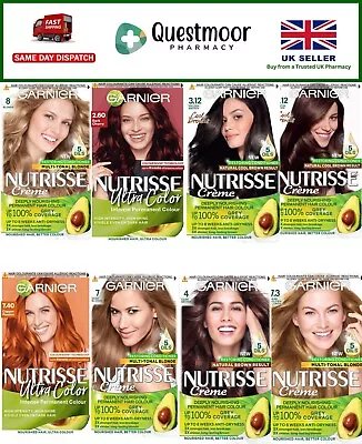 Garnier Nutrisse Creme Hair Dye Permanent • £11.99