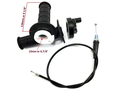 Twist Handle Assembly & Throttle Cable For Honda XR100 XR100R XR185 XR200 • $14.99