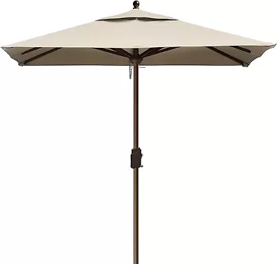 EliteShade USA 10-Year-Non-Fading Sunumbrella 6x6Ft Square Market Umbrella • $159.95