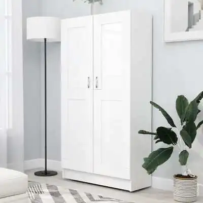 2-Door Wooden Wardrobe Cupboard Storage Cabinet Bedroom Closet Kitchen Pantry • $237.60