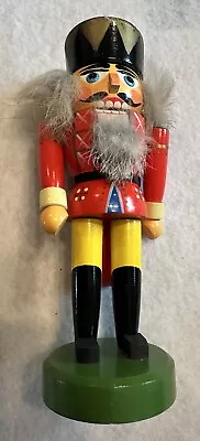 Vintage 8” Wood Nutcracker From German Democratic Republic In Orig Box • $65