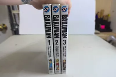 Bakuman Manga Lot 1-3 ~FREE SHIPPING~ • $19.99