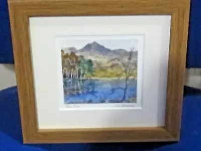 Blea Tarn (Lake District ) And Blea Rigg Behind Print By Colin Williamson • £7.99