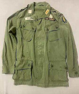 Original Rare Vietnam Special Forces 1st Shirt Captn Sweeney Miraldi Collection • $750