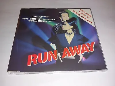 M.C. SAR & THE REAL McCOY * RUN AWAY * CD SINGLE 1994 EXCELLENT • £3.99
