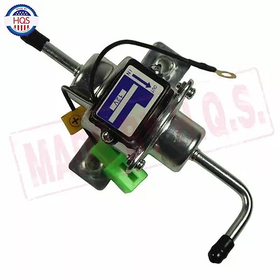$12.86 • Buy 12V Universal Diesel Inline Low Pressure Electric Fuel Pump 1/4 Tubing 3-5 PSI
