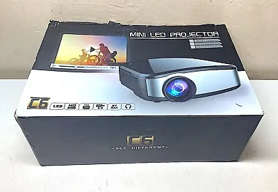 Cheerlux C6 HD Ready Mini Portable LED Projector  1200 Lumens • $25