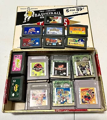 Nintendo Gameboy Games Pokemon Metal Slug Kirby & More! • $15.99