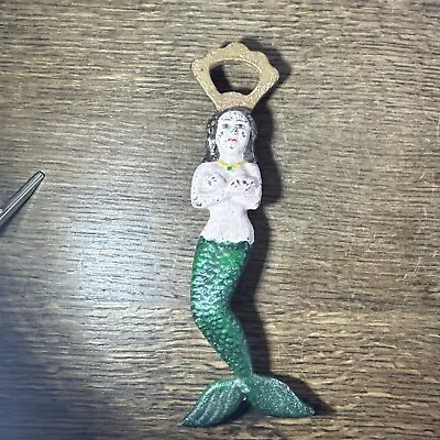 Cast Iron Mermaid Bottle Opener • $10