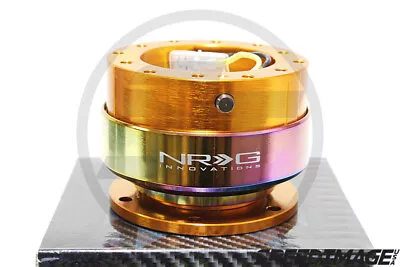 Nrg Steering Wheel Gen 2.0 Quick Release Rose Gold Body Neo Chrome Ring 200rg-mc • $120