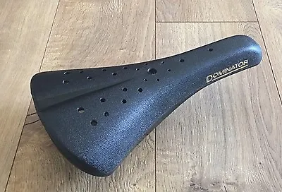 NEW BLACK  Viscount Dominator BMX Bicycle Seat- Old School Hard Shell Saddle  • $34.95