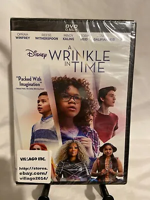 Disney's A Wrinkle In Time DVD Oprah Winfrey Reese Witherspoon Mindy Kaling G • $8.20
