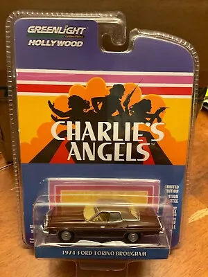 $6.30 • Buy Greenlight Hollywood Charlie’s Angels  1974 Ford Gran Torino Brougham