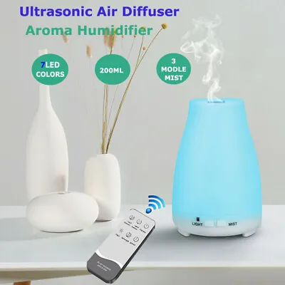 $19.55 • Buy Essential Oil Humidifier Ultrasonic Air Diffuser Aroma Aromatherapy Air Purifier