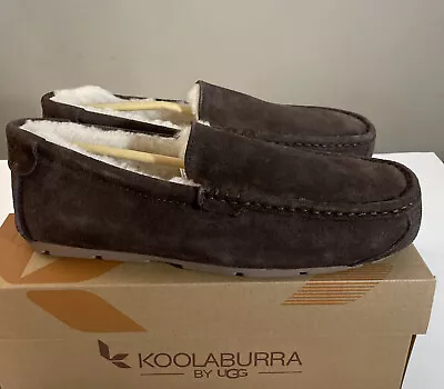 Koolaburra By Ugg Tipton 1105893 Chocolate Brown Size 10 Men’s Slippers/ New • $27.99