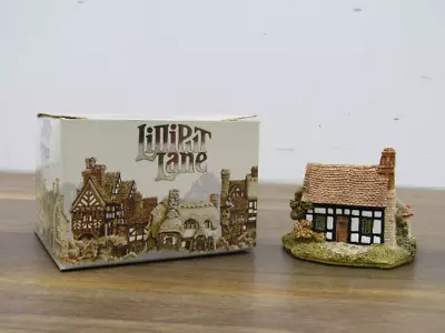 Vintage Lilliput Lane Five Ways Cottage (1989) Ornament Boxed • £5.99