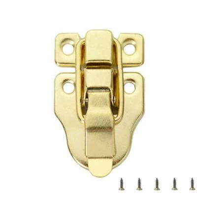 $5.85 • Buy Jewelry Box Latch Vintage Decor Hasp Swing Lock Clasp Antique Furniture Hardware