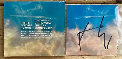 30 Seconds To Mars – It's The End Of The World - CD + Signed Art Card Jared Leto • £24.99