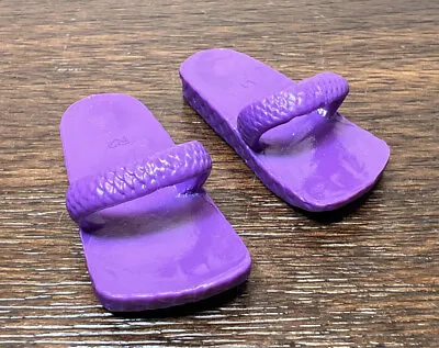 Monster High - Gillington Gil Webber - Purple Flip Flops Sandals Shoes • $6
