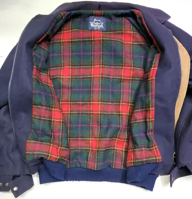 VTG Woolrich Flannel Wool Lined Plaid Long-Sleeve Men Medium Jacket Made In USA • $47