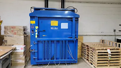 Used KenBay (Mac-Fab) Compact  550A  Vertical Cardboard Baler • $4500