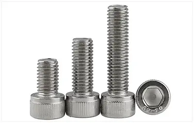 SS 2PC M10 X 1.25mm FINE PITCH ALLEN BOLT SOCKET CAP SCREW HEX HEAD A2 STAINLE • $13.18