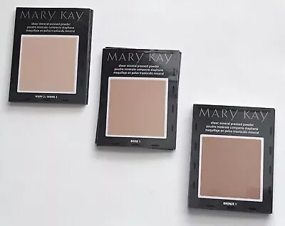 Mary Kay Sheer Mineral Powder Foundation Samples Ivory Beige Bronze 44 Cards Lot • $11.95