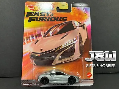 $3.99 • Buy Hot Wheels Acura NSX 2017 Fast And Furious DMC55-957L 1/64