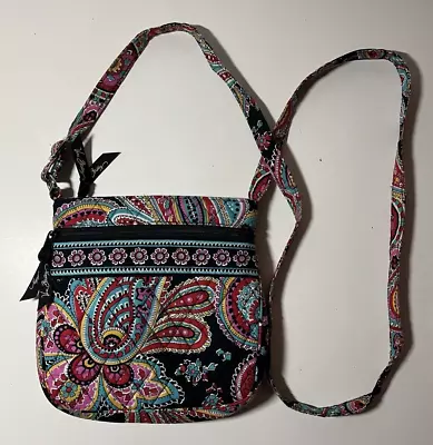 VERA BRADLEY Hipster Crossbody Bag Boho Paisley • $19.99