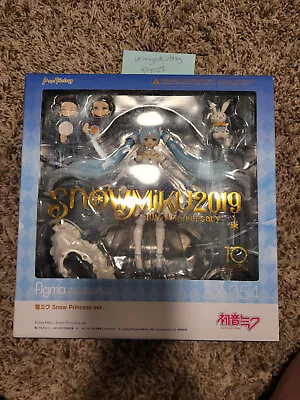 Goodsmile Figma EX-054 - Snow Miku: Snow Princess Ver. - Vocaloid / Piapro • $48.75