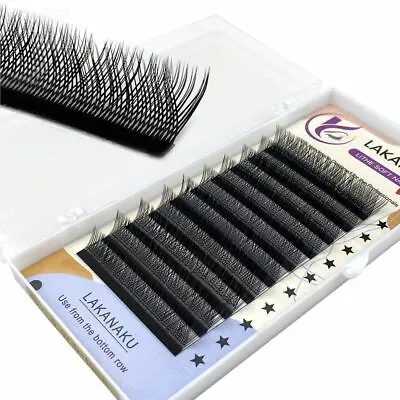 £5.27 • Buy 10rows Eyelash Extensions Individual YY Eyelash Soft Volume Thick Cluster Lashes