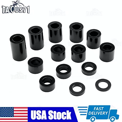 13x Wheel Axle Spacers Kit ID-3/4  -OD-1-1/4  For Harley Touring Dyna Softail • $29.99